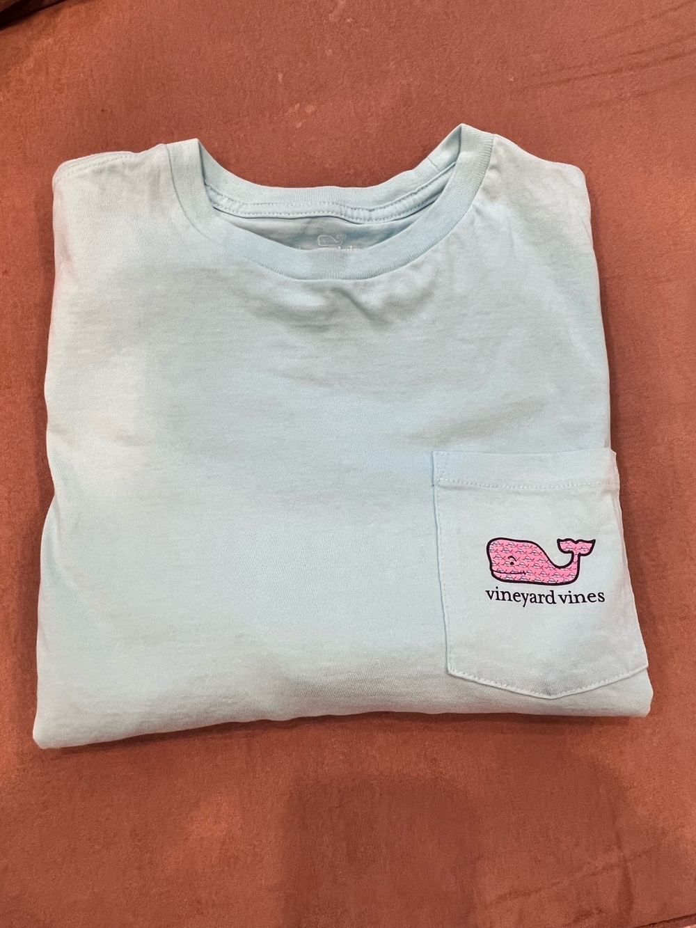 Vineyard Vines Youth Teal Blue T-shirt